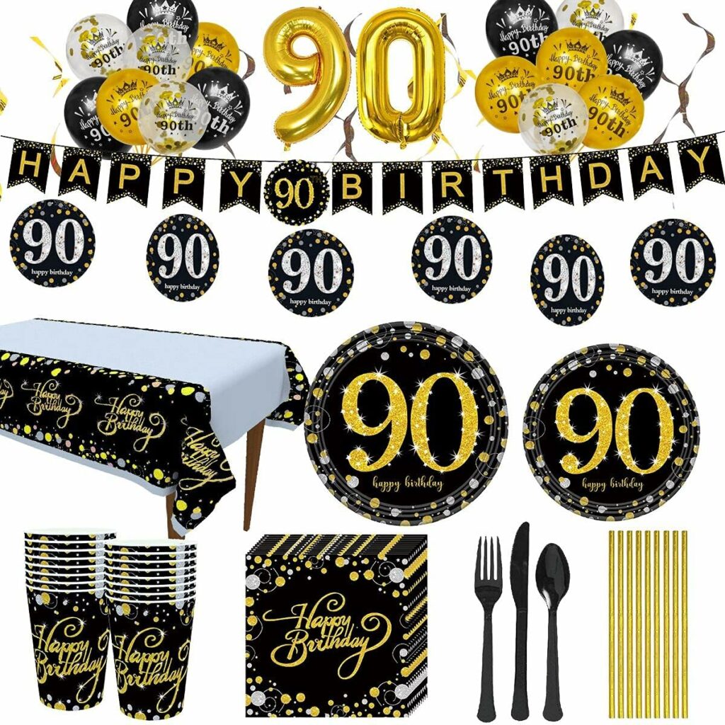 90th Birthday Party Decorations